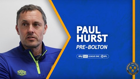 Pre-Bolton | Paul Hurst